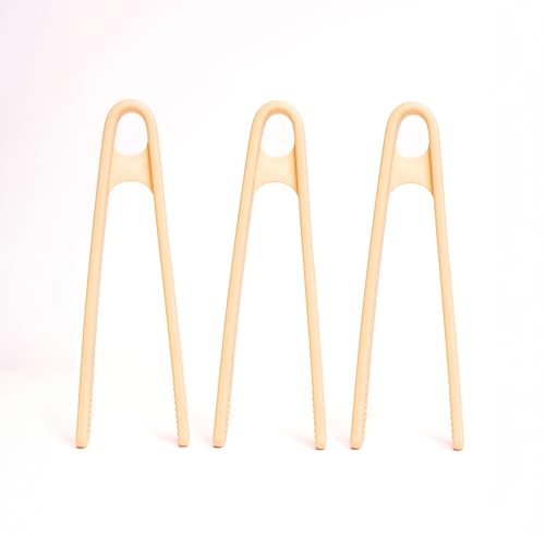 Inspire My Play 3 mini pinces pour enfants pour le développement de la motricité fine - Pinces de jeu pour enfants - Naturel Jouets et accessoires sensoriels pour jeu désordonné -