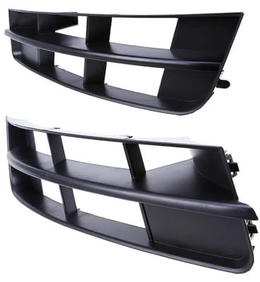 Front gitter 1 Paar Mesh Grill Auto Vorne Unten Nebelscheinwerfer Gitter Für Audi Q7 MK1 2010–2015