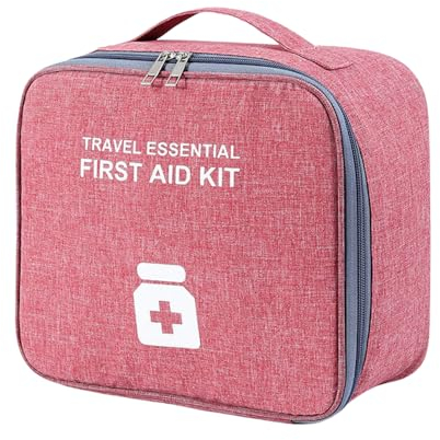 HIOQFR Reise Medikamententasche Groß Medizintasche Reiseapotheke Tasche Leer Apothekentasche Handtasche Notfalltasche Wasserdicht Medicine Bag Travel Arzneitasche Medizinische Aufbewahrungstasche