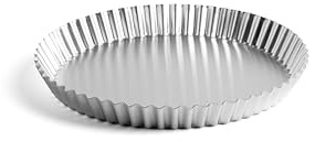 MARCATO Runde Kuchenform, aus Aluminium, 26 cm, für gleichmäßiges Backen, dekoratives Design