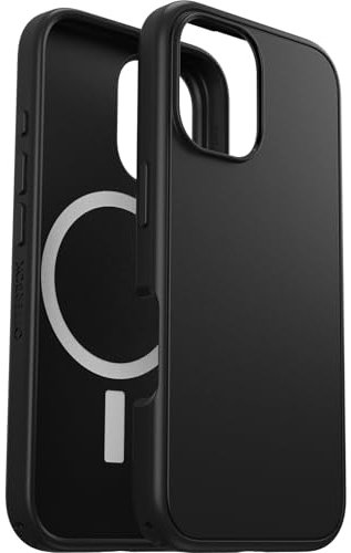 OtterBox Symmetry Series MagSafe Case for iPhone 16, Shockproof, Drop proof, Protective Thin Case, 3x Tested to Military Standard, Black