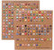 National Flag Push Pins 291 Pcs Country Flag Thumb Tacks with Cork Board Decorative Drawing Pin for World Travel Map Bulletin Board Pinboard Office