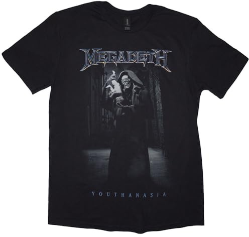 Rock Off officially licensed products Megadeth Youthanasia The Broker T Shirt L Black