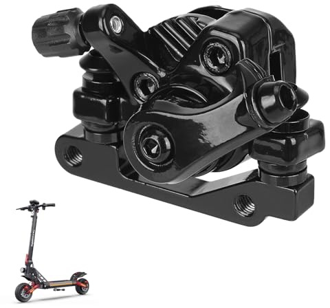 VOLOHAS Supporti per freni a disco meccanici per KuKirin G2 Pro/G2 Max monopattini elettrici, freni a disco anteriori e posteriori, freni a disco (freno a disco nero posteriore sinistro)