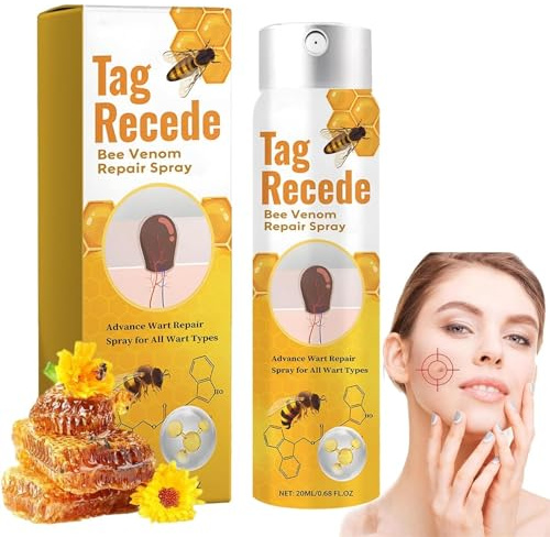 Bienengift Spray, Recede Bienengift Spray, Bienengift Komplettcreme Sprays Bienengift Hautreparatur Creme Bienengiftsalbe,einfach anzuwenden, für alle Hauttypen geeignet (1)