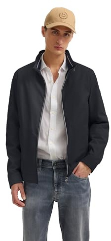 bugatti Herren Blouson 173100-11031 | DynamicSeries Regular Fit wasserabweisend mit Kapuze