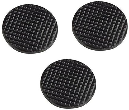 3 tappi di ricambio per joystick analogici per Sony PSP 1000 1001, accessori per pulsanti (nero)