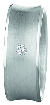 XEN Bandring mit Brillant 0,04 ct TW/SI 54 (17.2)