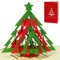 LINPOPUP® Karten 3D Weihnachtskarten 3D Tannenbaum (#423)