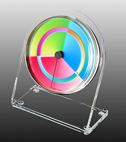 Rainbow Watch GmbH Petriplex Circle, Acryl Tisch- und Regal Uhr (Buffetuhr)
