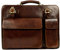 Zeitbeständigkeit Leder-Aktentasche – edle Ledertasche für Herren – Business-Aktentasche – Vintage-Aktentaschex (Braun)