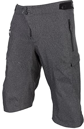 O'NEAL Tobanga Shorts I MTB Hose Herren kurz I MTB DH Downhill FR Freeride I Mountainbike Hose schnelltrocknend I Radlerhose mit viel Bewegungsfreiheit | Grau | Größe 32