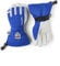 Hestra Jungen Kid's Army Leather Heli Ski 5 Finger HandschuheBlau/Grau 6