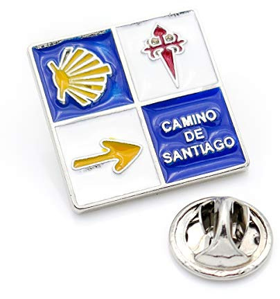 Camino Cats Pin Broche Pèlerinage de Saint Jacques de Compostelle