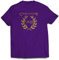 Camp Jupiter T-Shirt – Griechische Götter Percy Jackson Filmbuch Geschenk Geburtstag Zwillingsnadelkragen 7,6 cm Hals 100% ringgesponnene gekämmte Baumwolle hohe Maschendichte Gr. 12-14 Jahre, violett