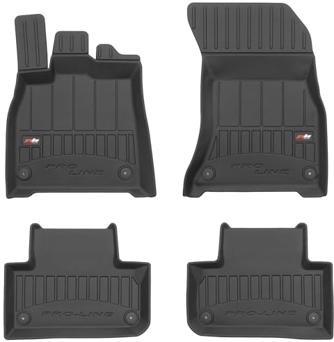 MOTOS Gummimatten Auto Fussmatte passend für Audi Q5 II ab 2016 Verbessern Sie Ihren Reisekomfort mit Antirutschmatte Auto 3D- Allwetter fußmatten Auto, Schutz vor Verschmutzung