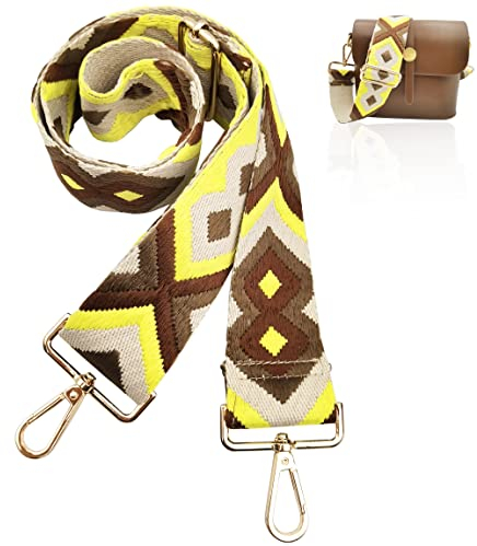Breite 5cm Taschengurt Bunter Schultergurt Tragegurt Längenverstellbarer 75-130cm für Schultertasche Tragetaschen