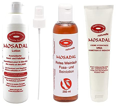 Mosadal Hornhautentferner Lucky feet Fusspflege Set Pflege Ihrer Beine und Füße