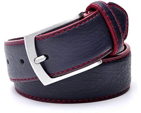 QOXEFPJZ Herren gürtel Heißer Ledergürtel Männer Italienisch Design Casual Herren Ledergürtel for Jeans Herren Gürtel Luxus Designer Gürtel Männer Hohe Qualität