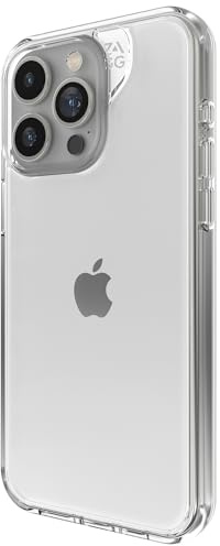 ZAGG Crystal Palace iPhone 15 Pro Max Handyhülle – Fallschutz (4 m), Anti-Vergilbung & Kratzfeste iPhone-Hülle, Kabelloses Laden, Klar