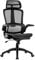 HOMESTOOL Silla Ergonómica Escritorio Silla Oficina con Soporte Lumbar Adaptativo, Sillas Escritorio a Malla Carbón Sillas Ejecutiva Ordenador Respaldo Alto Cadeira Asiento Cascada Carga 150kg