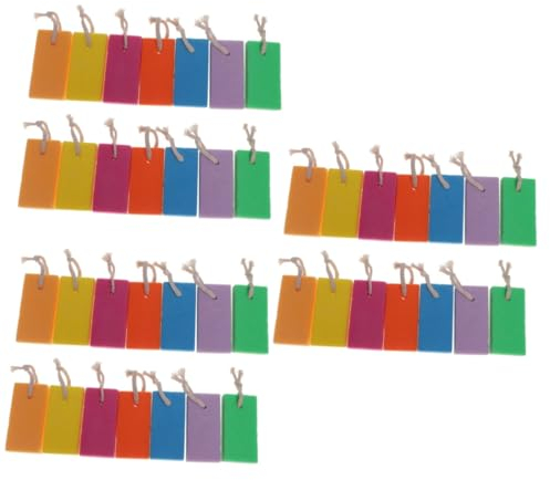 FRCOLOR 54stücke Teiliges Fußschrubber Aus Vulkangestein Exfoliator Für Entfernung Von Abgestorbener Haut Praktisches Und Langlebiges Peeling-werkzeug Mischfarben
