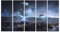 islandburner Prime Bild auf Leinwand Alien Raumschiff Erschien Über Antiken Städten Science Fiction Bilder Wandbilder Poster
