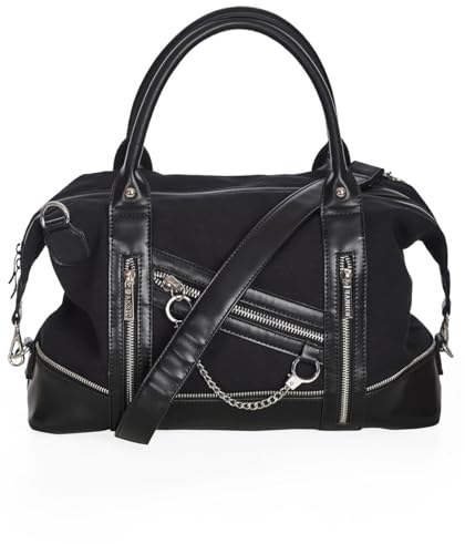 Banned Alternative Edwards Travel Bag Frauen Handtasche schwarz