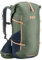 Bach Pack Molecule 30 - Wanderrucksack sage green/midnight blue regular