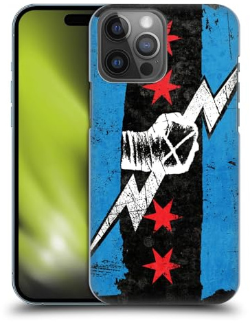 Head Case Designs Offizielle WWE Rückkehr cm Punk Harte Rueckseiten Handyhülle Hülle Huelle kompatibel mit Apple iPhone 14 Pro Max