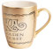 Grupo Erik Taza Willy Wonka, Billete dorado - Taza desayuno - Taza cerámica 350ml - Taza te - Taza café - Regalos originales, Tazas de café