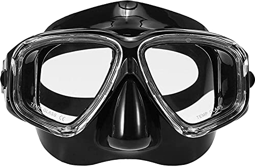 Tauchmasken, Tauchmaske, Unterwasser-Schnorchelmasken, Anti-Fog-Schnorcheln, Schwimmmaske, Glastauchen für Männer und Frauen