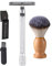 CRILSTYLEO 1 Satz manueller Rasierer razor messerscharfer reinigungs pinsel Rasierer-Set beard care set gesichtstrimmer herren Rasierpinsel gesicht bart rasierer Körperhaarrasierer Silver