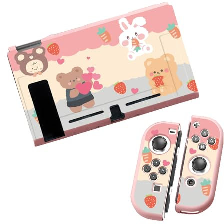 Coque Switch, Protection Switch, Coque Protection Switch, Coque de Protection Switch, Matériau TPU Ultra Fin, Images Couleur Haute Définition, Ne Se Décolore Jamais (B)
