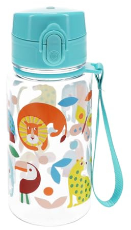 Rex London Sportflasche für Kinder, 450 ml, Wild Wonders