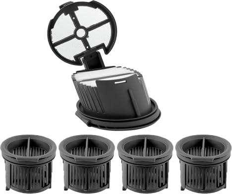 (5 Stück) H14 Pro Ersatz-HEPA-Filter Kompatibel mit Dreame H14 Pro/ H14/ H14 Dual kabellosen Nass- und Trockenstaubsaugern, Staubsauger-Filterset, Zubehörset