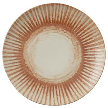 67382B02 Arthur Krupp Flacher Teller Cm 20 Sunlight Red Stoneware