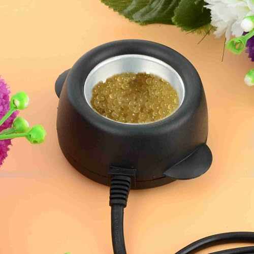 ZenithAur Hot Glue Melting Pot, 30W Mini Glue Furnace for DIY Projects, Hair Extension Melting Stove, Constant Temperature Electric Glue Pot for Crafting and Repairing