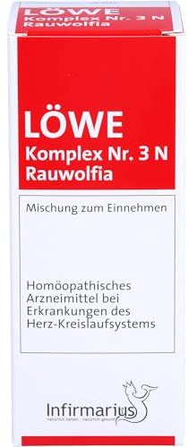 LÖWE Komplex Nr. 3 N Rauwolfia Tropfen, 100 ml Lösung
