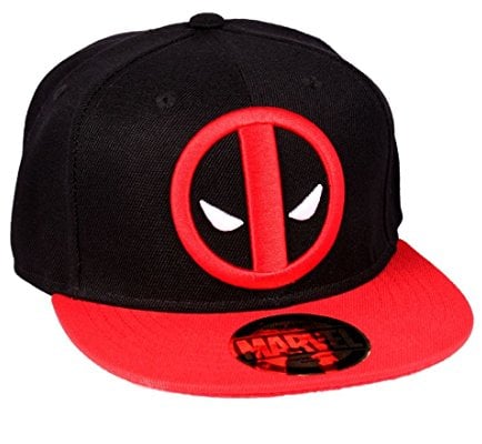 Marvel Unisex Casquette Snapback Deadpool-Legend Icon Visor, schwarz, One Size