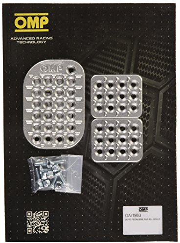 OMP OA/1863 Pedalbelagsatz Aluminium