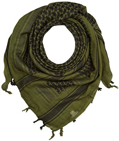 DEFCON 5 Herren Afghan Shamag Funktionstuch, OD Green, 110 X 110 Cm EU