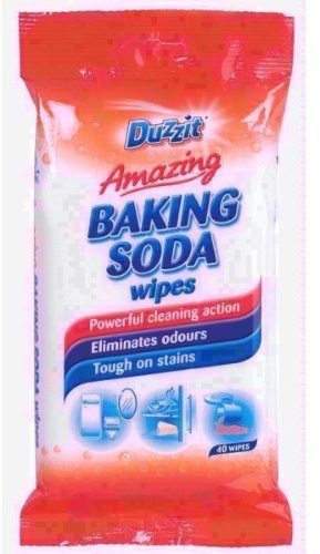 10 X DUZZIT AMAZING BAKING SODA WIPES