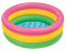 Intex - Piscina, Suelo Hinchable, con 3 Tubos de Colores, 61x22 cm, 34 litros