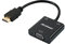 Anbear Gold-Plated 1080P HDMI to VGA Adapter Video Converter with Micro USB & 3.5mm Audio Port Cable for PC Laptop DVD