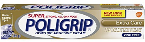 Super Poligrip Extra Care Haftcreme ohne Zink, 62,4 g