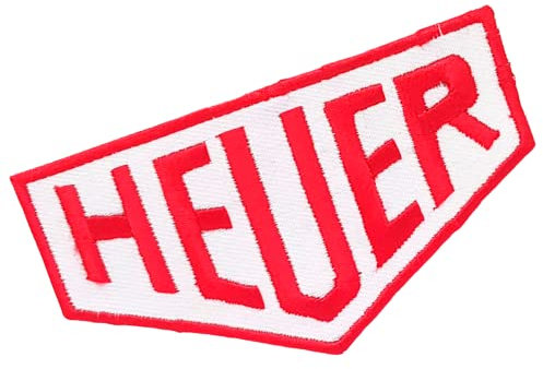 Heuer Motorsports Racing Iron on Sew on Embroidered Patch
