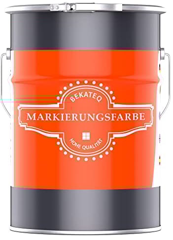 BEKATEQ LS-820 Straßenmarkierungsfarbe seidenmatt, 2,5l Weiss, Markierungsfarbe, Fahrbahnmarkierung, Parkplatzmarkierung