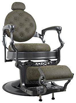 Barber Chair - THE CHESTER - Herrenstuhl - Vintage Brown - Friseursessel Friseurstuhl Friseureinrichtung - Barber Shop - Novon Professional