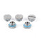 Kafuty-1 5 Stück Wasserkühlungsstecker Messing G1/4 Gewinde Schraubverschluss Wasserstopper Stecker für PC Wasserkühlung